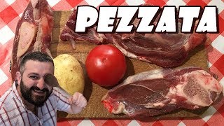 105  Pezzata  Pecora alla cottora ricetta della transumanza [upl. by Kcired496]