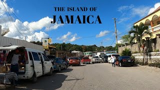 THE BEAUTIFUL ISLAND OF JAMAICA TOUR FROM DARLISTON TO ROSE HILL WESTMORELAND JAMAICA [upl. by Erreid]