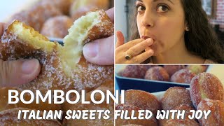 How to make Traditional Italian Bomboloni [upl. by Wesa]