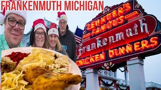 Zehnders Famous Chicken Diners Review amp Walkthrough Frankenmuth Michigan Christmas [upl. by Albemarle576]