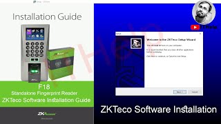 How to setup ZKTeco F18 Time Attendance Management software  Install ZKTeco finger print software [upl. by Clarinda541]