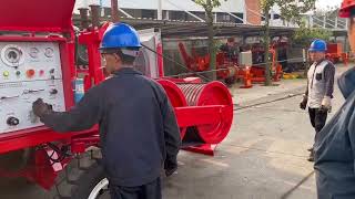 TY180 Hydraulic puller 180kN operation video [upl. by Stamata]