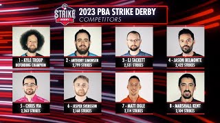 2023 PBA Strike Derby  Full PBA Bowling Telecast [upl. by Gregoor]