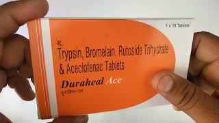 Duraheal Ace Tablets Uses  Benefits and Indication [upl. by Gunnar]