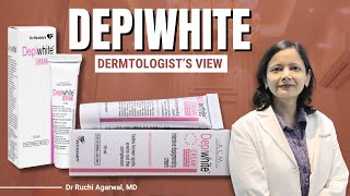 Depiwhite  Depiwhite Cream  Depiwhite cream Review  Dr Ruchi Agarwal  review dermatologist [upl. by Kcirdahc890]