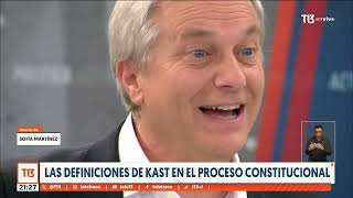 Las definiciones de Kast en el proceso constitucional [upl. by Droflim795]