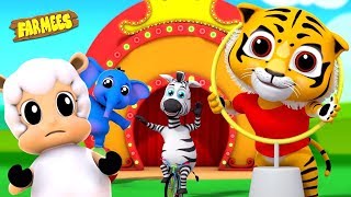 Eeny Meeny Miny Moe  Ptreschool Nursery Rhymes  Song and Videos For Kids by Farmees [upl. by Buckley395]