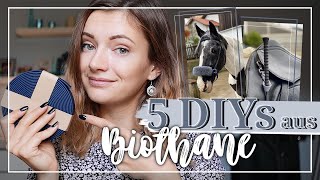 5 easy DIYs aus BIOTHANE 🧵✂️ AampG HorseDiary [upl. by Coe]