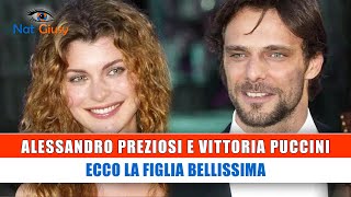 Alessandro Preziosi E Vittoria Puccini Ecco La Figlia Bellissima [upl. by Finn]