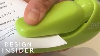 Stapler Can Fasten Paper Without Any Staples [upl. by Harahs]