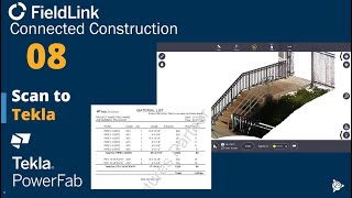 FieldLink Tips 8 Scan to Handrail Fabrication in 20 minutes [upl. by Adlesirc]