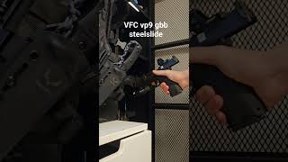 vfc vp9 gbb airsoft steel slide [upl. by Doll]