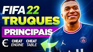 CHEAT ENGINE Truques ESSENCIAIS pra usar no FIFA 22 PC [upl. by Alrahs]