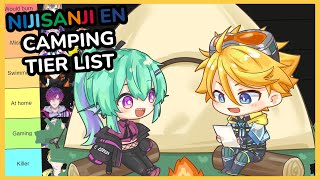 【NIJISANJI EN CAMPING LIST】VTUBERS TOUCHING GRASS W FinanaRyugu 【NIJISANJI EN  Yu Q Wilson】 [upl. by Aerdnwahs153]