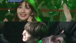 BANGTWICE Jungkook x Jihyo Moments  Gaon Chart Awards 2017 [upl. by Troy]