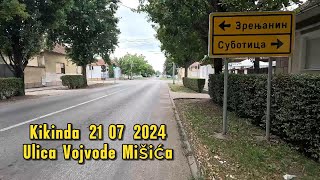 Kikinda 21 07 2024 Ulica Vojvode Mišića [upl. by Ailegnave358]