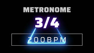 34 METRONOME 200 BPM △ [upl. by Ettennad]