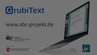 GrubiText  das einfache Schreibprogramm [upl. by Mcknight]