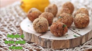 polpette di tonno e limone antipasto finger food [upl. by Floro]