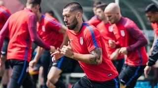 US Mens National Team trains at Seattle U ahead of Ecuador match [upl. by Aynnek685]