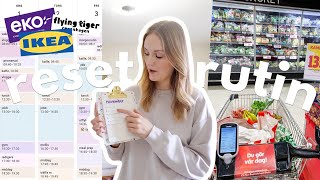 november RESET RUTIN storhandla med mig meal prep ikea trip mm [upl. by Goldie]