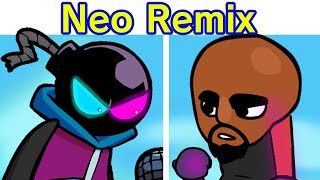 Friday Night Funkin VS Neo Whitty amp Matt FULL WEEK  Cutscenes FNF ModHard Neo Remix FanMade [upl. by Ettevroc]