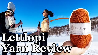 This yarn makes the best outdoor sweaters  Lettlopi Yarn Review [upl. by Aimee888]