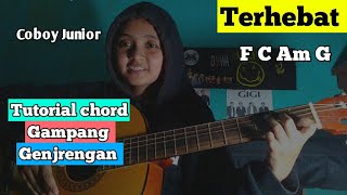 Chord gitarTerhebatcoboy juniorTak perlu tunggu hebat [upl. by Ransome914]