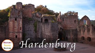 Mythen und Legenden  Die Geschichte der Hardenburg  Pfälzerwald  Burgruinen Deutschland [upl. by Refanej144]