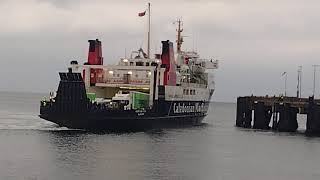 MV Hebridean Isles arriving at Brodick this morning Arrandavetheraverovingtherock [upl. by Alejo]