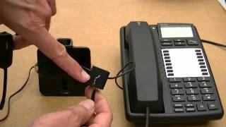 Set up Plantronics CS540 wireless telephone headset [upl. by Gnik]