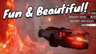 Fun amp Beautiful  Asphalt 9 Legends Greenland Track Gameplay [upl. by Ahtiuqal891]