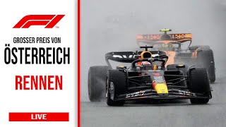 Großer Preis von Österreich Das Rennen  Formel 1 Live Watchparty Livetiming [upl. by Aneekahs]