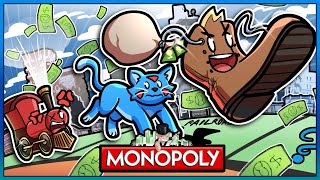 I Started a CATHOUSE Dynasty on MONOPOLY [upl. by Cirdes]