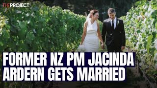 Former NZ PM Jacinda Ardern Gets Married [upl. by Earlene179]