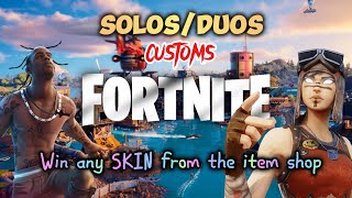 Fortnite Customs Win Any Skin You Want [upl. by Idnor]