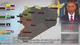 5 Years of War in Syria in 5 minutes 2016 [upl. by Deanne]