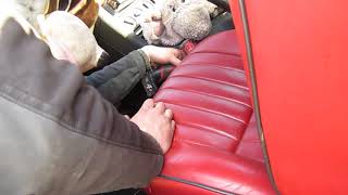 meerkats how to dos remove seat mgf mg tf [upl. by Whorton]