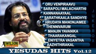 Evergreen Malayalam Songs of Yesudas Vol 12 Audio Jukebox [upl. by Irrej]