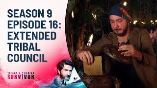 Season 9 Episode 16 Extended Tribal Council  Australian Survivor 2024  Channel 10 [upl. by Adiuqal786]