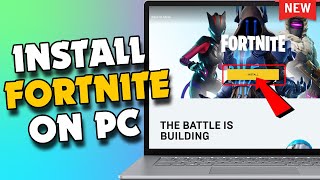 How To install Fortnite On Pc Download  Setup Full Process [upl. by Annailuj]