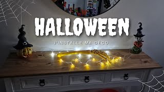 Jinstalle ma déco dAutomne  Halloween 2024 [upl. by Jobey]