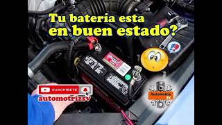 como saber si la bateria de un carro ya no sirve [upl. by Roman]