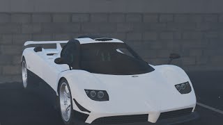 IVPack Short footage of the PegassiModena Typhoon Pagani Zonda F [upl. by Dnomso]