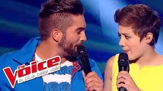 Stromae – Papaoutai  Kendji Girac amp Élodie Martelet  The Voice France 2014  DemiFinale [upl. by Malamut957]