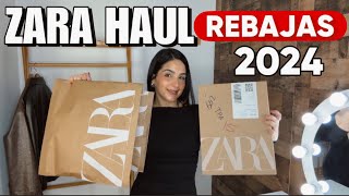 ZARA HAUL REBAJAS 2024 🔴desde 12 [upl. by Seroka]