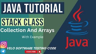 ArrayList Stack Tutorial Java [upl. by Ttenneb]