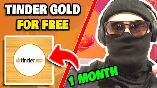 Free Tinder Gold  How to get Tinder Gold for Free in 2024 Promo Code [upl. by Dronski834]