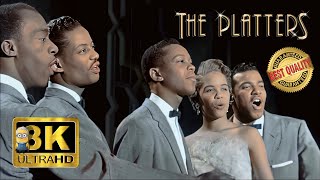 THE PLATTERS  The Great Pretender ⭐Ultimate Quality⭐ 1956 AI 8K Colorized Enhanced [upl. by Losse]