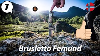 Brusletto Femund GRS custom knife  Knivprat 7 [upl. by Namyh]